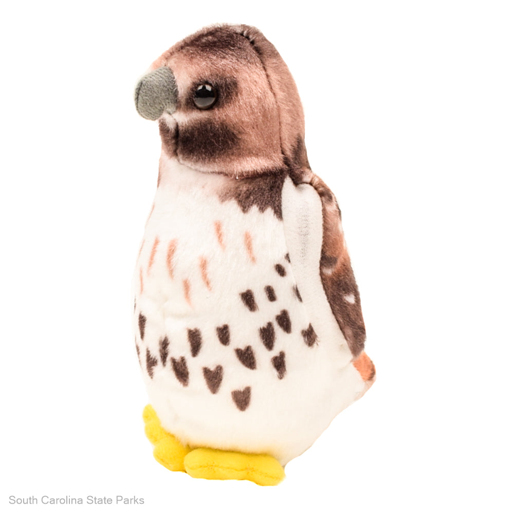 PLUSH RED-TAILED HAWK AUDUBON BIRD WITH SOUND