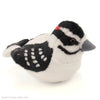 PLUSH DOWNY WOODPECKER AUDUBON BIRD WITH CALL SOUND