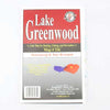 Lake Greenwood Lake Map with lake levels, boat ramps - South Carolina State Park