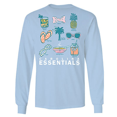 Carolina Essentials Long Sleeve T-Shirt - ADI01213
