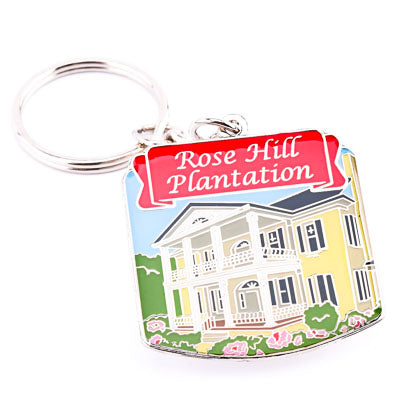 Rose Hill Plantation Metal Key Chian - ADI01351