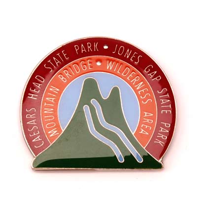 Mountain Bridge Wilderness Area Metal Magnet - CAEI00421