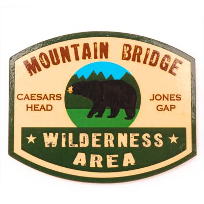 Mountain Bridge Wilderness Area Magnet - CAEI01690