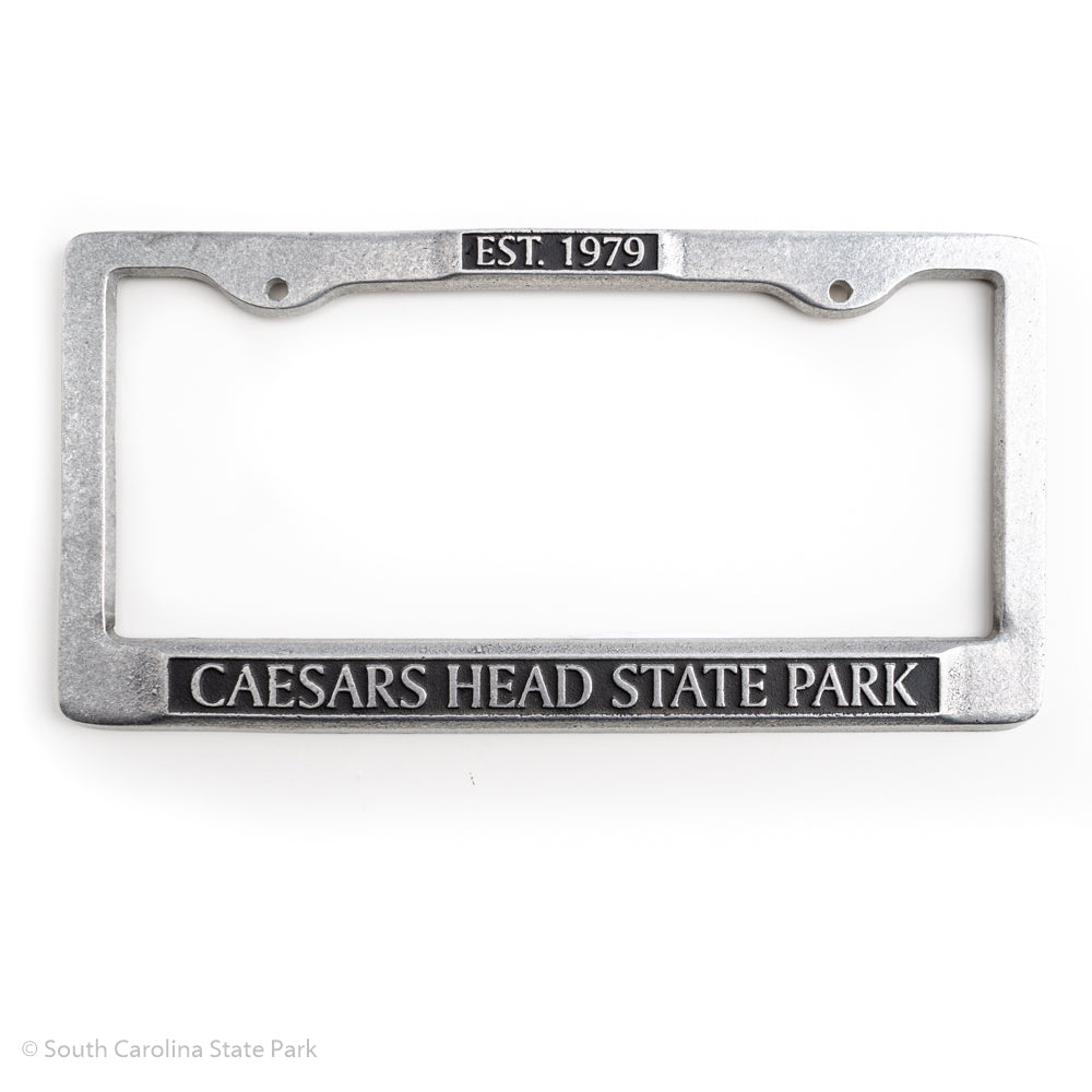 Caesars Head State Park Pewter License Plate