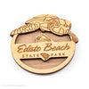 Edisto Beach State Park Wood Magnet - ADI01845
