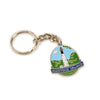 Hunting Island Lighthouse Enamel Key Chain - HISI0005287