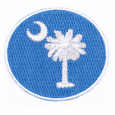Oval Palmetto and Moon Patch - SH01879