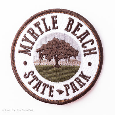 Myrtle Beach State Park Iron-On Patch - South Carolina State Parks