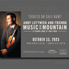 Music On The Mountain presents: Andy Leftwich at Table Rock State Park 2023